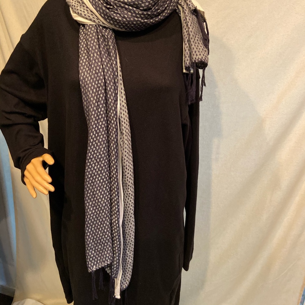 Armani Exchange two tone scarf